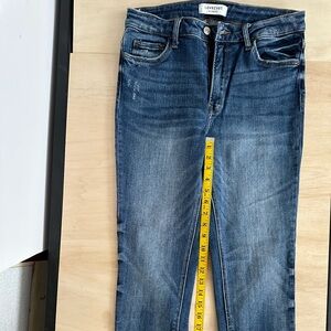 Lovever Women's Dark Blue Skinny Jeans